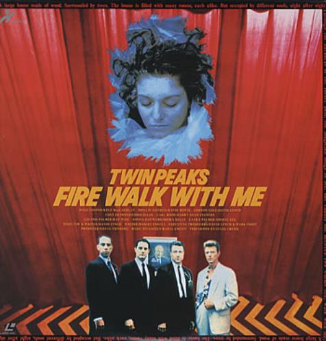 David Bowie Twin Peaks - Fire Walk With Me Japanese laserdisc